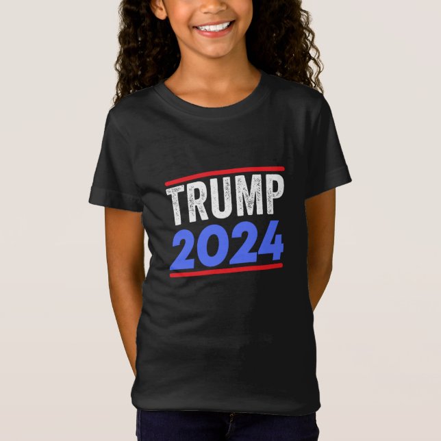 Trump 2024 für die Wahl von Präsident Donald Jr. M T-Shirt (Vorderseite)