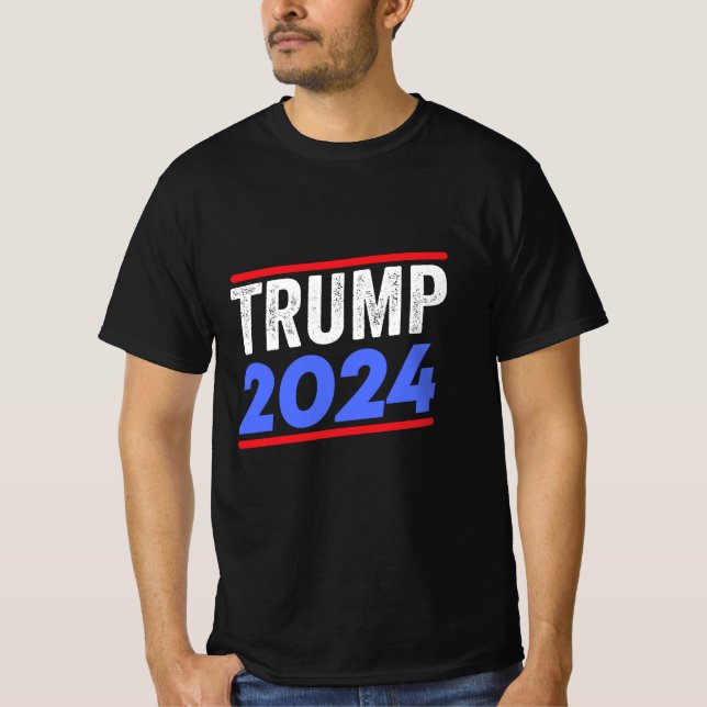 Trump 2024 für die Wahl von Präsident Donald Jr. M T-Shirt (Vorderseite)
