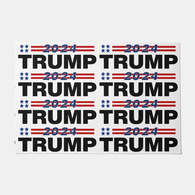 Trump 2024 fußmatte (Vorderseite)