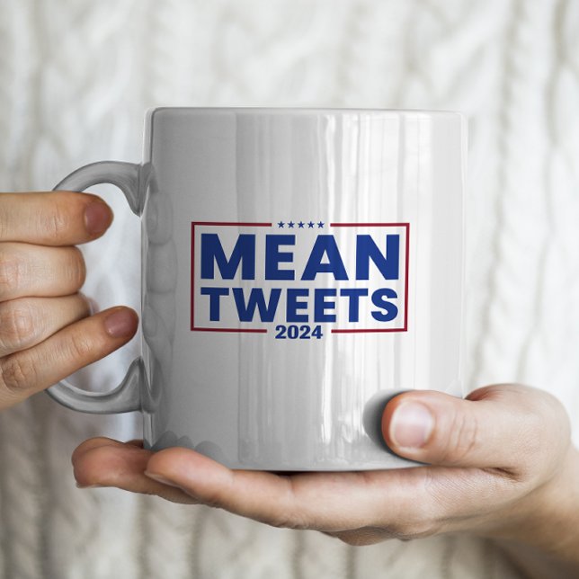 Trump 2024 Gemein Tweete Hoodie Kaffeetasse (Von Creator hochgeladen)