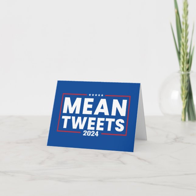 Trump 2024 Gemein Tweete Wahlen Einladung (Vorderseite)