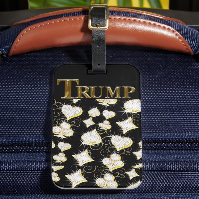 TRUMP 2024 GEPÄCKANHÄNGER (Vorderseite Insitu 2)