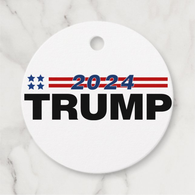 Trump 2024 geschenkanhänger (Vorderseite)