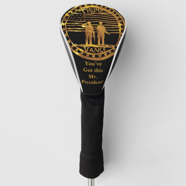 TRUMP 2024 GOLF HEADCOVER (Vorderseite)