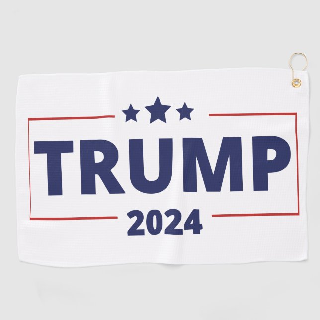 Trump 2024 golfhandtuch (Horizontal)