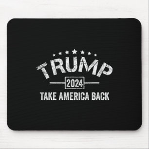 Trump 2024 Holt Amerika Zurück 4. Juli Wahl  Mousepad