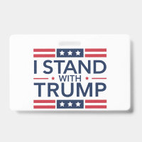 Trump 2024 Ich stehe mit Trump hinter dem Unterstü