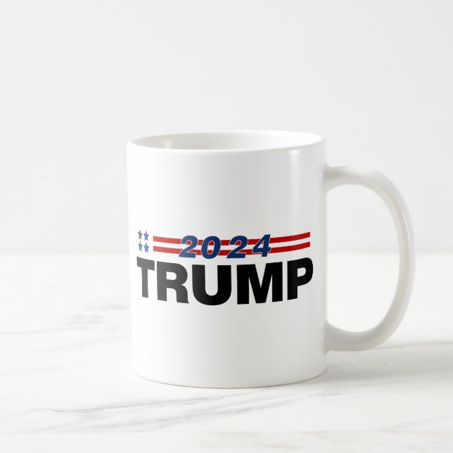 Trump 2024 - Kaffee-Tasse Kaffeetasse (Rechts)
