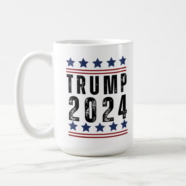Trump 2024 kaffeetasse (Links)
