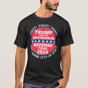Trump 2024: Kampf gegen Rachefahrten T-Shirt