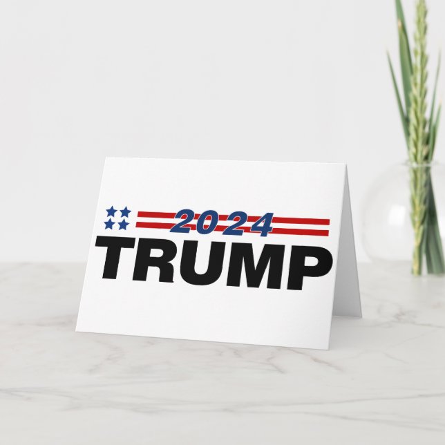 Trump 2024 karte (Vorderseite)