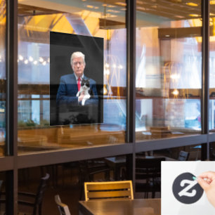 Trump 2024 Katze MAGA Lustige Trump Katze Fensteraufkleber