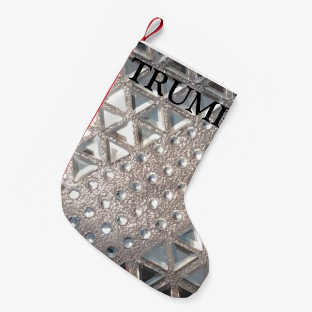 TRUMP 2024 KLEINER WEIHNACHTSSTRUMPF (Vorderansicht (hängend))