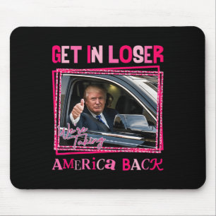 Trump 2024 Komm Rein Verlierer Wir Erobern Amerika Mousepad