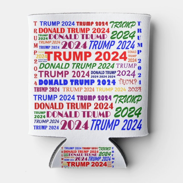 Trump 2024 Medley Dosenkühler (Vorderseite)