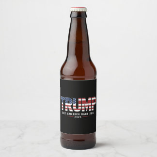 Trump 2024 nimmt Amerika 2024 zurück Bierflaschenetikett
