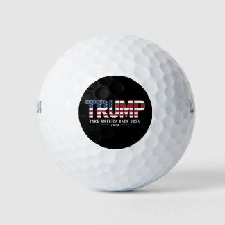 Trump 2024 nimmt Amerika 2024 zurück Golfball