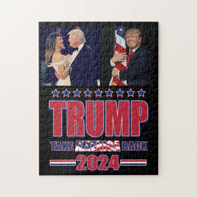 Trump 2024 nimmt Amerika zurück (Vertikal)