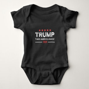 Trump 2024 nimmt Amerika zurück Baby Strampler