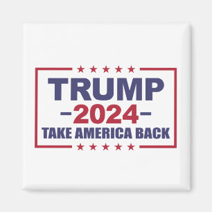 Trump 2024 nimmt Amerika zurück Magnet