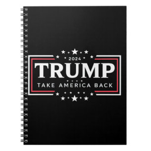 Trump 2024 nimmt Amerika zurück Notizblock