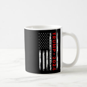 Trump 2024 nimmt die amerikanischen Wahlen zurück Kaffeetasse
