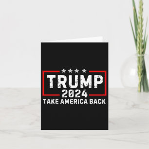 Trump 2024 nimmt die Wahlen in Amerika zurück - di Karte