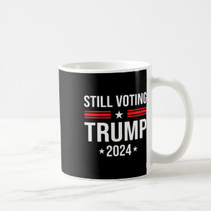Trump 2024: Patriotische amerikanische Flagge 1 Kaffeetasse