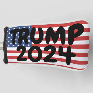TRUMP 2024 PATRIOTISCHER GOLFKOPFDECKER GOLF HEADCOVER