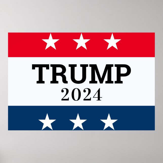 Trump 2024 poster (Vorne)