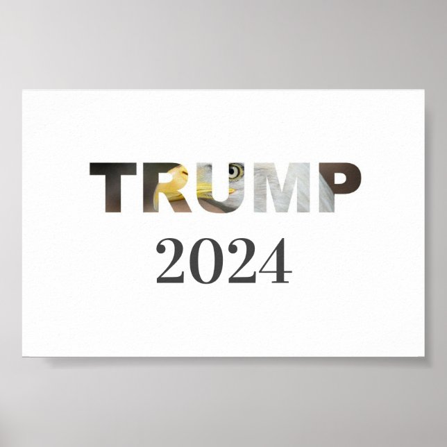 TRUMP 2024, POSTER ÉLECTORAL (Devant)