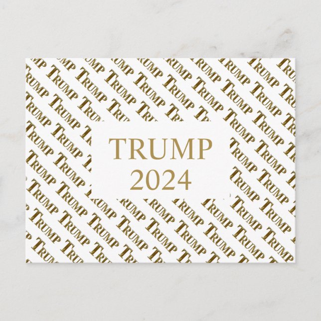 TRUMP 2024 POSTKARTE (Vorderseite)