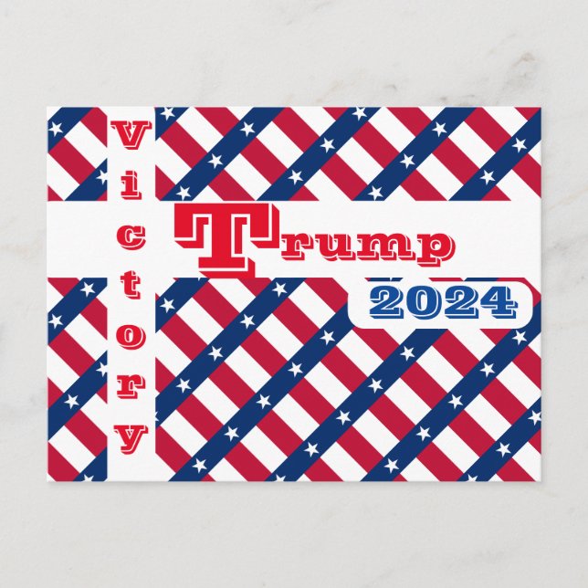 TRUMP 2024 POSTKARTE (Vorderseite)