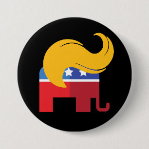 Trump 2024 Präsidentschaftswahl Button