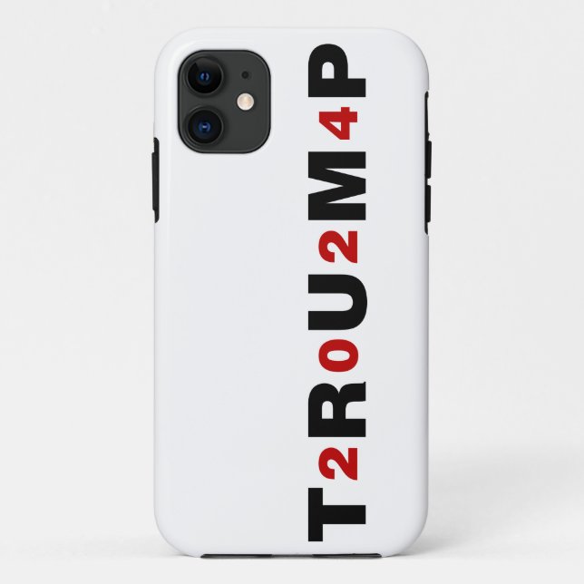 Trump 2024 Red Case-Mate iPhone Hülle (Rückseite)