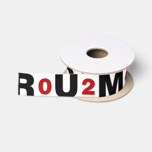 Trump 2024 Red Satinband