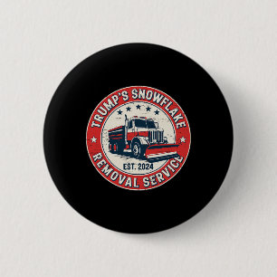 Trump 2024 Retro Trumps Snowflake-Entfernungsdiens Button