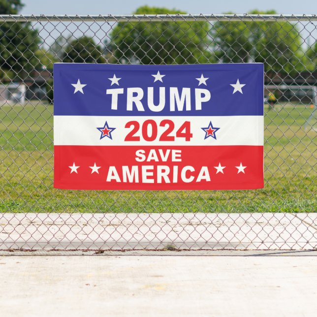 TRUMP 2024 RETTE AMERIKA BANNER (Insitu)