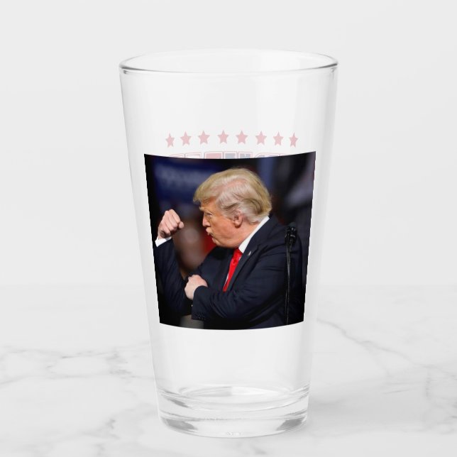 Trump 2024 Rette Amerika Glas (Vorderseite)