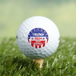TRUMP 2024 RETTE AMERIKA GOLFBALL