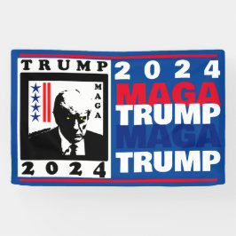 TRUMP 2024 RWB BANNER