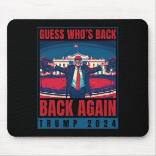 Trump 2024 schätzt, wer wieder Ck Zitat Shirt lust Mousepad