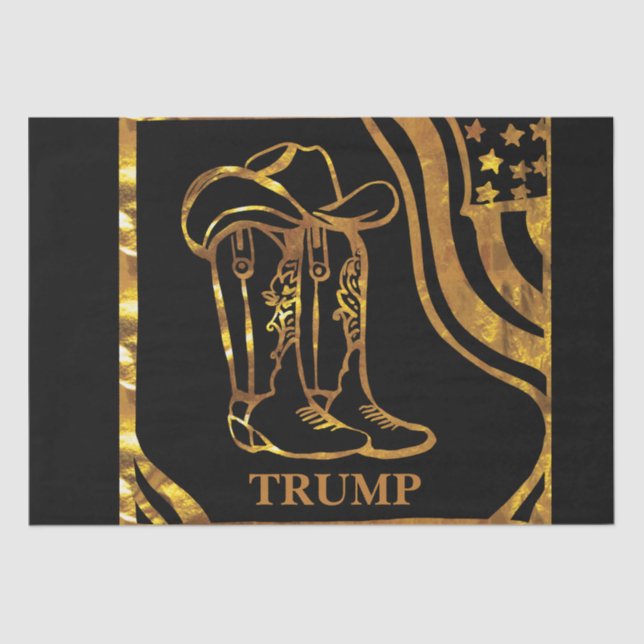 TRUMP 2024 SEIDENPAPIER (Vorderseite)