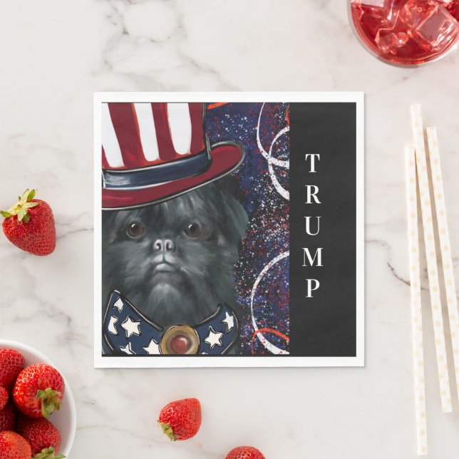 TRUMP 2024 SERVIETTE (Beispiel)