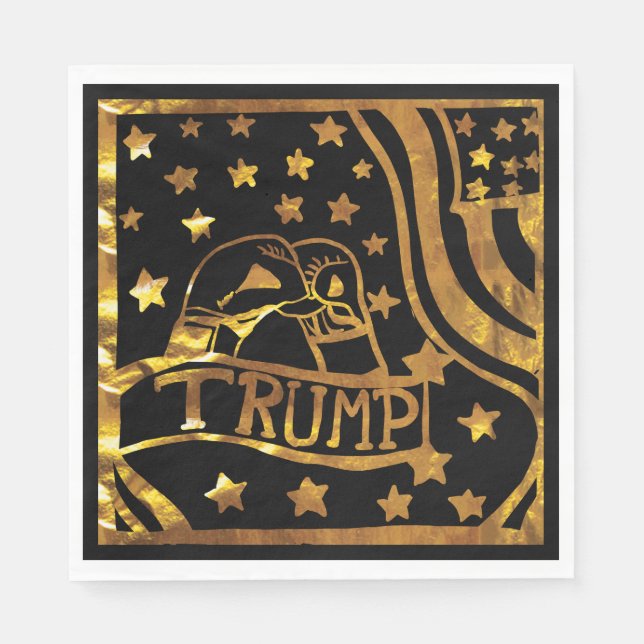 TRUMP 2024 SERVIETTE (Vorderseite)