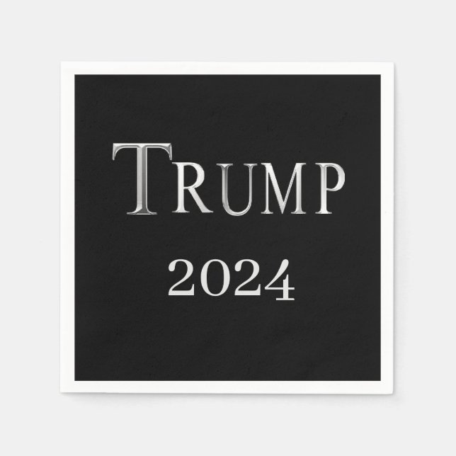 TRUMP 2024 SERVIETTE (Vorderseite)