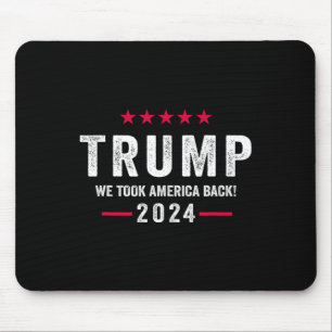 Trump 2024 Sieg J.d.vance Präsident 47 Trump Gewon Mousepad