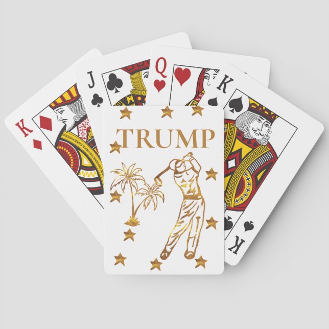 TRUMP 2024 SPIELKARTEN (Rückseite)