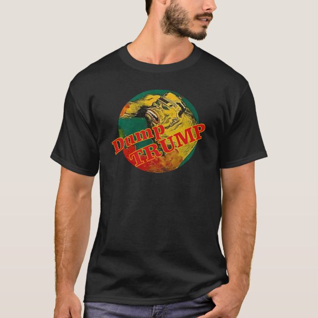 Trump 2024 stürzen das republikanische Party ab T-Shirt (Vorderseite)