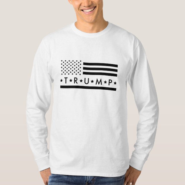 Trump 2024 - Sweatshirt für Demokratie T-Shirt (Vorderseite)